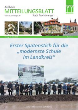 MITTEILUNGSBLATT - Erster Spatenstich für die "modernste Schule im Landkreis" - Stadt Feuchtwangen