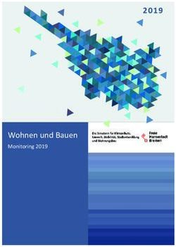 2019 Wohnen und Bauen Monitoring 2019 - Umwelt Bremen