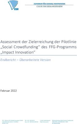 Assessment der Zielerreichung der Pilotlinie "Social Crowdfunding" des FFG-Programms "Impact Innovation" - Endbericht - &Uuml;berarbeitete Version