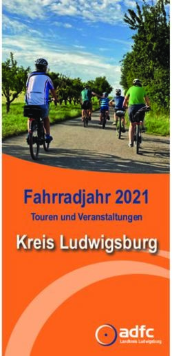Fahrradjahr 2021 Touren und Veranstaltungen - Kreis Ludwigsburg - Baden ...