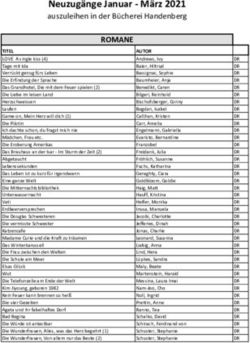 Neuzug&auml;nge Januar - M&auml;rz 2021 - auszuleihen in der B&uuml;cherei Handenberg - Unsere Bibliothek ...