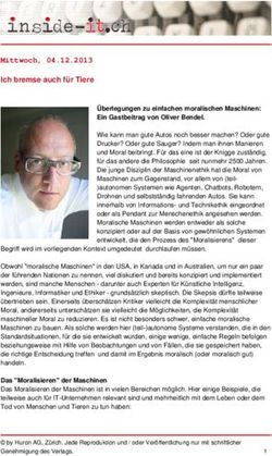 Ich bremse auch f&uuml;r Tiere Mittwoch, 04.12.2013