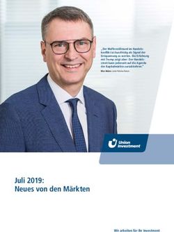 Juli 2019: Neues von den M&auml;rkten - Union Investment ...