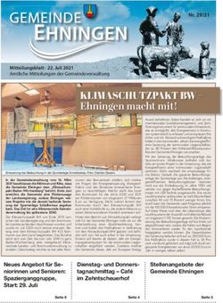 KLIMASCHUTZPAKT BW - Ehningen macht mit!