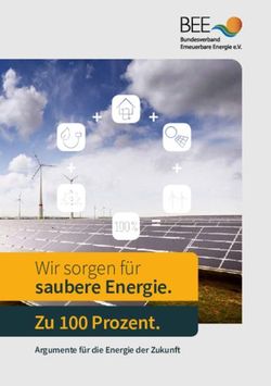 Saubere Energie. Zu 100 Prozent - Wir sorgen f&uuml;r Argumente f&uuml;r die Energie der Zukunft - Bundesverband Erneuerbare Energie