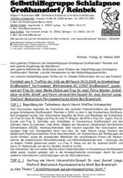 Selbsthilfegruppe Schlafapnoe Gro&szlig;hansdorf / Reinbek