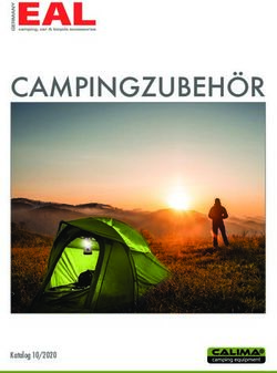 CAMPINGZUBEH&Ouml;R - Katalog 10/2020 - EAL GmbH