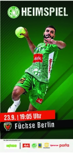 HEIMSPIEL - F&uuml;chse Berlin - GWD Minden