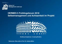 HERMES 5 Fr&uuml;hlingsforum 2018 Selbstmanagement und Achtsamkeit im Projekt - Building Competence. Crossing Borders.