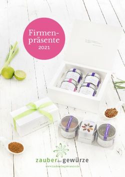 Firmen-pr&auml;sente 2021 - Zauber der Gew&uuml;rze