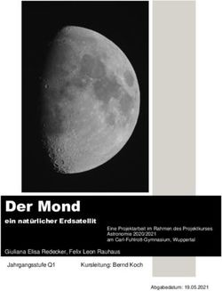 Der Mond - Schülerlabor Astronomie