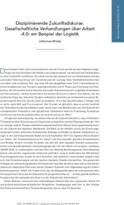 Disziplinierende Zukunftsdiskurse. Gesellschaftliche Verhandlungen &uuml;ber Arbeit 4.0 am Beispiel der Logistik