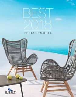 BEST 2018 - Best Freizeitmöbel