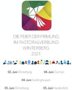 DIE FEIER DER FIRMUNG IM PASTORALVERBUND WINTERBERG - 2021 02.JUNIWINTERBERG 04.JUNIZÜSCHEN 04. JUNI SIEDLINGHAUSEN 05.JUNIWINTERBERG ...