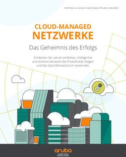 Netzwerke Cloud-managed - Entdecken Sie, wie ein einfaches, intelligentes und sicheres Netzwerk die Produktivität steigert