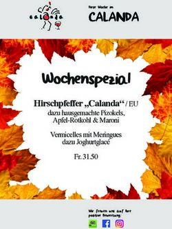 Wochenspezial Hirschpfeffer "Calanda" / EU - CALANDA
