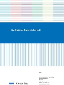 Merkbl&auml;tter Datensicherheit - Kanton Zug