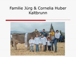 Familie J&uuml;rg & Cornelia Huber Kaltbrunn