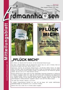 "PFL&Uuml;CK MICH!" - Gemeinde Erdmannhausen