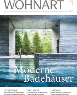 Moderne Badeh&auml;user - WOHNART 3.2018