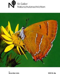 St. Galler Naturschutznachrichten - nvs-sg.ch