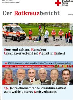 Der Rotkreuzbericht - Bunt und nah am Menschen - Unser Kreisverband ist Vielfalt in Einheit - 134 Jahre ehrenamtliche Pr&auml;sidiumsarbeit zum Wohle ...