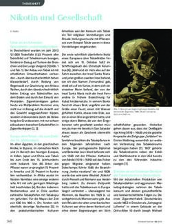 Nikotin und Gesellschaft - S&auml;chsische Landes&auml;rztekammer