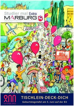 TISCHLEIN-DECK-DICH Geburtstagstafel am 5. Juni auf der B3 - Marburg 800