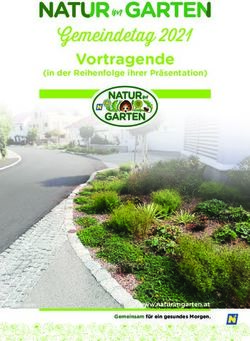 Gemeindetag 2021 Vortragende - (in der Reihenfolge ihrer Pr&auml;sentation) - auf Natur im Garten