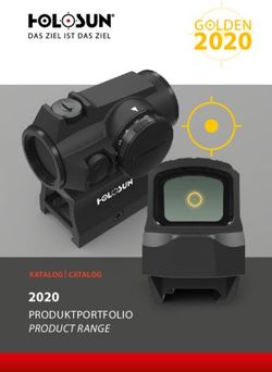 2020 PRODUKTPORTFOLIO PRODUCT RANGE - KATALOG | CATALOG