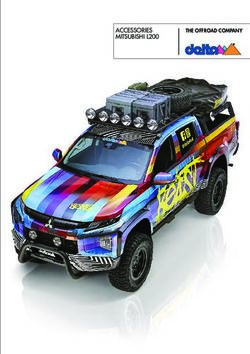 ACCESSORIES MITSUBISHI L200 - THE OFFROAD COMPANY - delta4x4