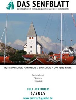 DAS SENFBLATT - Evangelische Kirchengemeinde ...