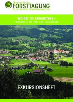 EXKURSIONSHEFT - W&auml;lder im Klimastress - Strategien f&uuml;r die Forst- und Holzwirtschaft - Forstverein Steiermark