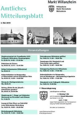 Amtliches Mitteilungsblatt - Markt Willanzheim