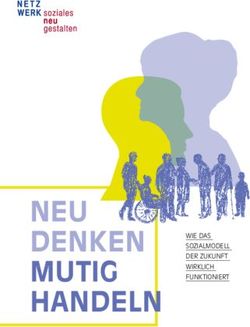 NEU DENKEN MUTIG HANDELN - WIE DAS SOZIALMODELL DER ZUKUNFT WIRKLICH FUNKTIONIERT - NETZWERK SOZIALES NEU GESTALTEN