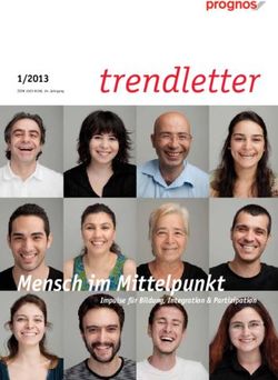 Trendletter - Mensch im Mittelpunkt 1/2013 - Prognos AG