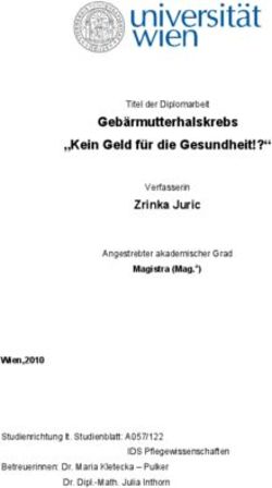 Gebärmutterhalskrebs "Kein Geld für die Gesundheit!?"