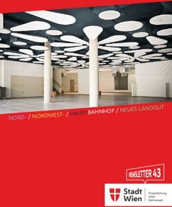 NEUES LANDGUT BAHNHOF - Stadt Wien