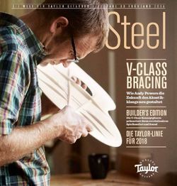 V-CLASS BRACING BUILDER'S EDITION - Taylor Guitars