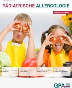 P&Auml;DIATRISCHE ALLERGOLOGIE - Gesellschaft f&uuml;r P&auml;diatrische ...