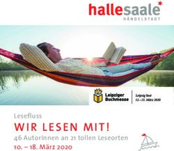 WI R LESEN MIT! Lesefluss - Halle365