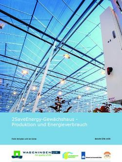 2SAVEENERGY-GEW&Auml;CHSHAUS - PRODUKTION UND ENERGIEVERBRAUCH