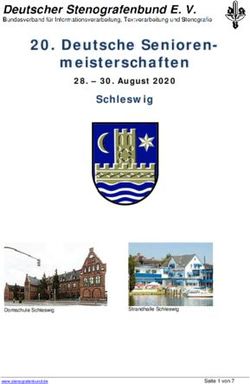 Deutsche Senioren-meisterschaften - Schleswig 28 - 30. August 2020