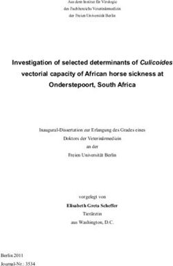 Investigation of selected determinants of Culicoides vectorial capacity of African horse sickness at Onderstepoort, South Africa