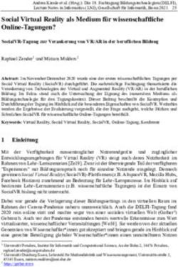 Social Virtual Reality als Medium f&uuml;r wissenschaftliche Online-Tagungen?