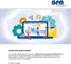 Ausschreibung Dienstleister - GPM/IPMA