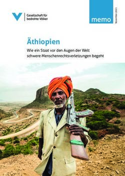 &Auml;thiopien Wie ein Staat vor den Augen der Welt schwere Menschenrechtsverletzungen begeht - Presseportal