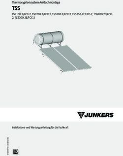 TSS Thermosyphonsystem Aufdachmontage - Installations- und Wartungsanleitung f&uuml;r die Fachkraft - documents.junkers.com