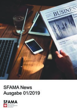 SFAMA News Ausgabe 01/2019 - sfama.ch