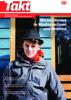 Minimalismus in Niedersachsen und Bremen - S-Bahn Hannover